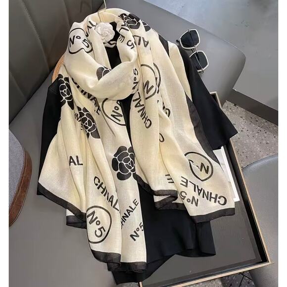 Scarf for Women Autumn and Winter Cotton and Linen Scarf Size 180x90cm - Picture 1 of 2